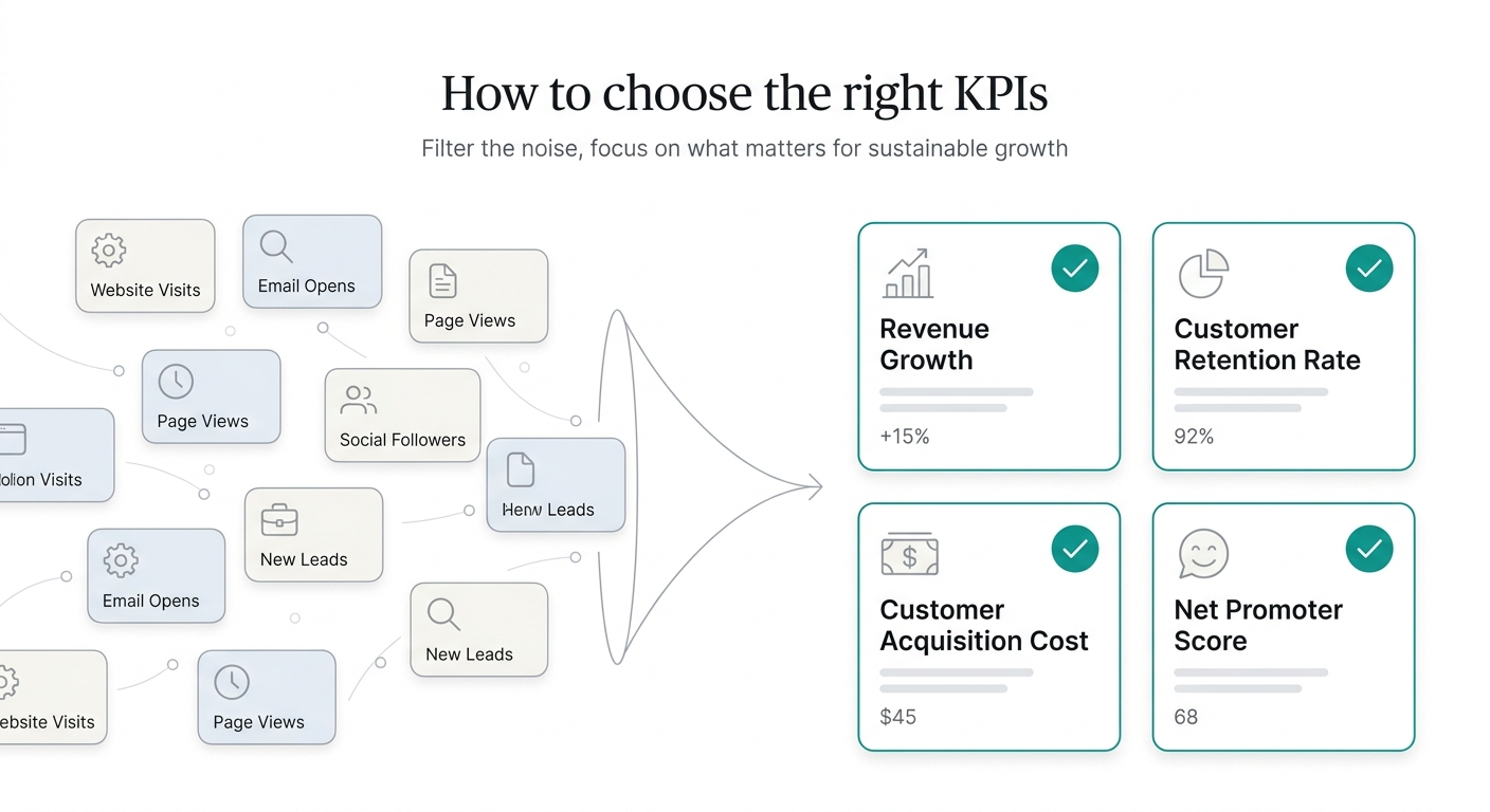 How to choose the right KPIs for your team