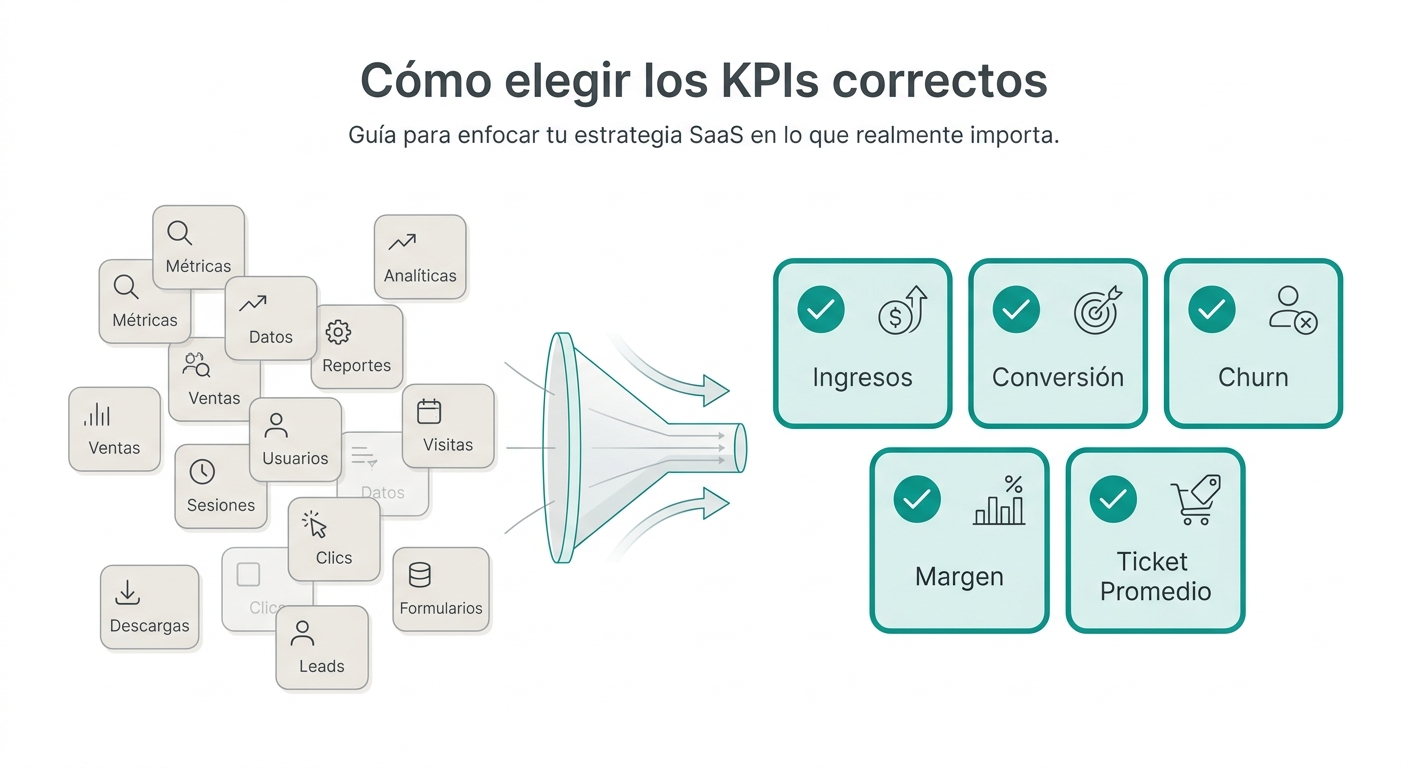 Cómo elegir los KPIs correctos
