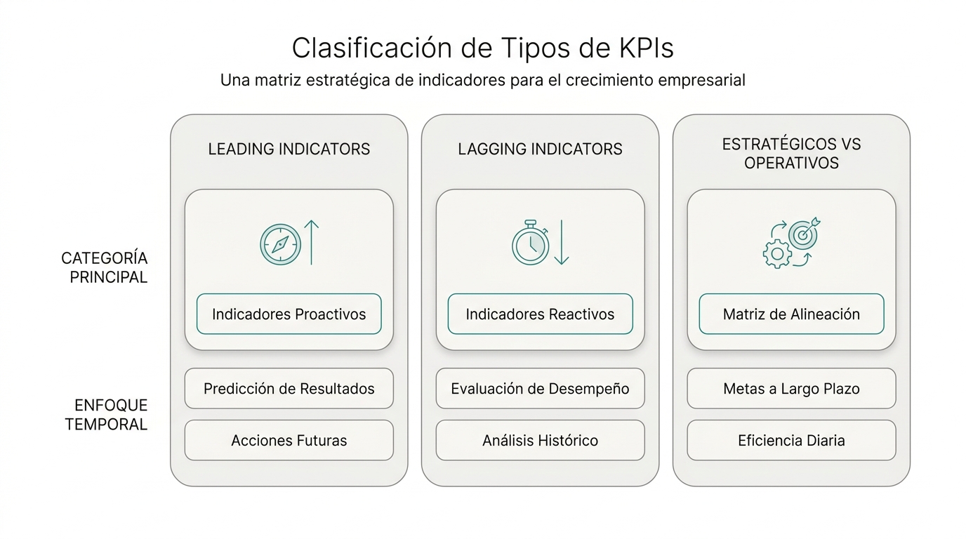 Tipos de KPIs: guía para elegir el correcto